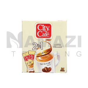 City cafe coffee creamer